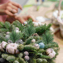 Load image into Gallery viewer, 24Pcs Artificial Pine Branch Decoration Mini Christmas Tree Picks Branches Green Plants Christmas Party Decoration Xmas 7x5cm