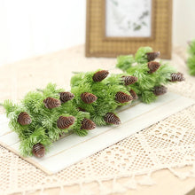 Load image into Gallery viewer, Artificial Plant Green Pine Ball Water Grass Bundle Fake Grass Family Wedding Office Accessories DIY Faux Flower Arrangement