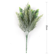 Load image into Gallery viewer, Artificial pine branches and leaves Christmas thuja branches fake pine needles branches pine accessories thuja leaves bunch pine