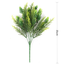 Load image into Gallery viewer, Artificial pine branches and leaves Christmas thuja branches fake pine needles branches pine accessories thuja leaves bunch pine