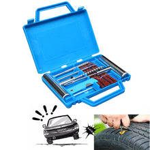 Load image into Gallery viewer, Auto Tire Repair Set Puncture Repair Tools Car Van Motorcycle Bike Emergency Heavy Duty Tubeless Tire Repair Kit Rivet Tool Set