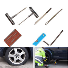 Load image into Gallery viewer, Auto Tire Repair Set Puncture Repair Tools Car Van Motorcycle Bike Emergency Heavy Duty Tubeless Tire Repair Kit Rivet Tool Set