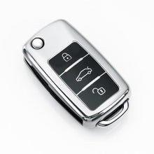 Load image into Gallery viewer, Auto Tpu Car Key Case Cover for Polo Tiguan Passat B5 B6 B7 Golf 4 5 6 MK6 Jetta Lavida for Skoda Octavia