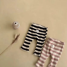Load image into Gallery viewer, Autumn Winter Children Ribbed Striped Thick Warm Leggings Girl Baby Cotton Casual Pants Boy Infant Fashion Trousers Kid Clothes