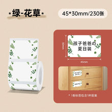 Load image into Gallery viewer, B21 Supplies Paper Fancy Color White Label Sticker Print Paper Roll For Niimbot B21 B1 B3S Printer Tear-proof Water / Oil-proof