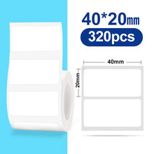 Load image into Gallery viewer, B21 Supplies Paper Fancy Color White Label Sticker Print Paper Roll For Niimbot B21 B1 B3S Printer Tear-proof Water / Oil-proof