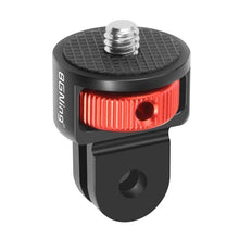 Load image into Gallery viewer, BGNING 360 Rotatable 1/4 Inch Screw Mini Tripod Adapter Mount CNC for GoPro Hero 11 10 5 For Insta360 ONE X3 X2 Xiaomi 4K Camera