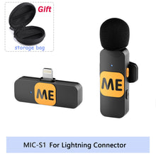 Load image into Gallery viewer, BOYA BY-V Professional Wireless Lavalier Mini Microphone for iPhone iPad Android Live Broadcast Gaming Recording Interview Vlog