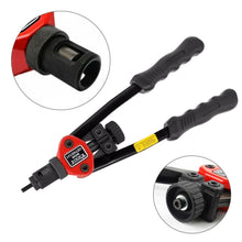Load image into Gallery viewer, BT-606 Riveter Gun Tool Hand Riveter Interchangeable Mandrel Insert Threaded Nut Rivet Drilling Rivet Tool M3-M12 Spare Part
