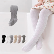 Load image into Gallery viewer, Baby Pantyhose Kids Solid color thick striped romper Boys Girls Tight pantyhose Baby dance pants