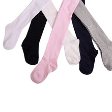 Load image into Gallery viewer, Baby Tights Spring Autumn Solid Color Soft Cotton Thick Warm Baby Girl Tights Newborn Toddler Tight Girl Pantyhose Clothes