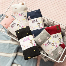 Load image into Gallery viewer, Baby Tights Winter Autumn Bear Print Soft Cotton Thick Warm Baby Girl Tights Newborn Toddler Tight Boy Girl Pantyhose Clothes