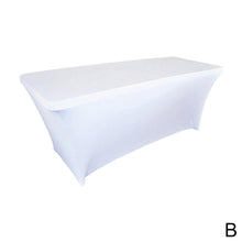 Load image into Gallery viewer, Beauty Salon Massage Elastic Bed Cover High Stretch Wedding Hotel Birthday Table Cover Buffet Cloth Table Set Tablecloth Deco