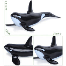 Load image into Gallery viewer, Big Size Soft Rubber Sea Life Simulation Action Figure Animal Model Toys for Children Kids Whale Figures Collection Educational