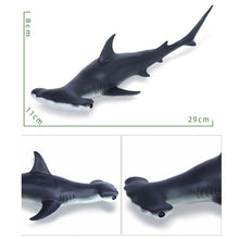 Load image into Gallery viewer, Big Size Soft Rubber Sea Life Simulation Action Figure Animal Model Toys for Children Kids Whale Figures Collection Educational