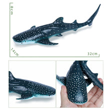 Load image into Gallery viewer, Big Size Soft Rubber Sea Life Simulation Action Figure Animal Model Toys for Children Kids Whale Figures Collection Educational