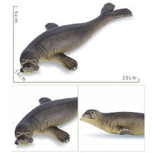 Load image into Gallery viewer, Big Size Soft Rubber Sea Life Simulation Action Figure Animal Model Toys for Children Kids Whale Figures Collection Educational