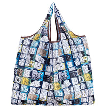 Load image into Gallery viewer, Big Size Thick Nylon Large Tote ECO Reusable Polyester Portable Shoulder Women's Handbags Folding Pouch Shopping Bag Foldable