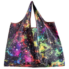 Load image into Gallery viewer, Big Size Thick Nylon Large Tote ECO Reusable Polyester Portable Shoulder Women's Handbags Folding Pouch Shopping Bag Foldable
