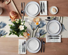 Load image into Gallery viewer, Blue Tulip Table Runner for Dining Table Kitchen Decor Anti-stain Dining Table Tablecloth Rectangular Dining Table Runner