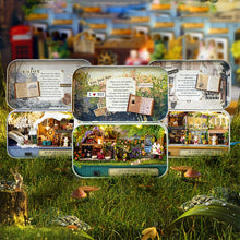 Load image into Gallery viewer, Box Theater DollHouses Wooden Doll House Miniature Home Nostalgic Theme DollHouse Furniture Accessories Toys For Kids