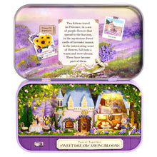Load image into Gallery viewer, Box Theater DollHouses Wooden Doll House Miniature Home Nostalgic Theme DollHouse Furniture Accessories Toys For Kids