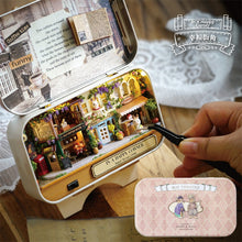 Load image into Gallery viewer, Box Theater DollHouses Wooden Doll House Miniature Home Nostalgic Theme DollHouse Furniture Accessories Toys For Kids