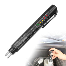Load image into Gallery viewer, Brake Fluid Tester Pen 5 LED Indicator Display for DOT3/DOT4 eElectronic Pen Brake Fluid Oil Tester Digital Auto Testing Tool