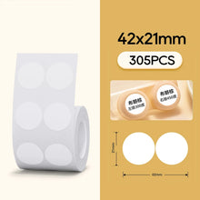 Load image into Gallery viewer, Niimbot B21 B3S B1 B203 Sticker Thermal Label Paper 1-5 Roll Adhesive Mini Bluetooth Printer Price Tag Labels