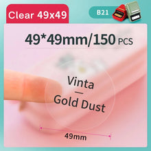 Load image into Gallery viewer, Niimbot B21 B3S B1 B203 Sticker Thermal Label Paper 1-5 Roll Adhesive Mini Bluetooth Printer Price Tag Labels