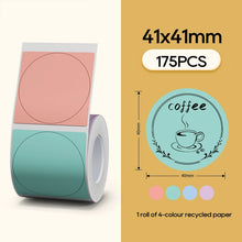 Load image into Gallery viewer, Niimbot B21 B3S B1 B203 Sticker Thermal Label Paper 1-5 Roll Adhesive Mini Bluetooth Printer Price Tag Labels