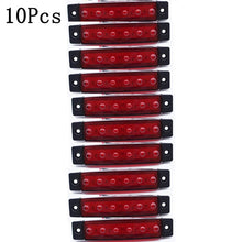 Load image into Gallery viewer, CARCTR 10/30Pcs Truck Trailer Side Marker Indicators light Car Signal Brake Rear Warning Tail Light LED 12/24V truck accessories