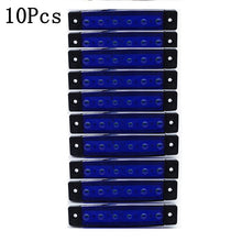 Load image into Gallery viewer, CARCTR 10/30Pcs Truck Trailer Side Marker Indicators light Car Signal Brake Rear Warning Tail Light LED 12/24V truck accessories