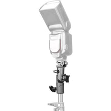 Load image into Gallery viewer, Camera Flash Speedlite Mount, Swivel Stand Light Bracket,Umbrella Bracket Shoe Holder for Canon/Nikon/Pentax/Olympus/Nissin/Metz