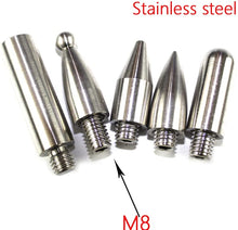 Load image into Gallery viewer, Car Dent Repair Hooks Stainless Steel Push Rods, Car Body Dent Removal Crowbar Kit for car Body dents and Hail Damage Removal