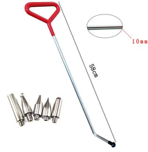 Load image into Gallery viewer, Car Dent Repair Hooks Stainless Steel Push Rods, Car Body Dent Removal Crowbar Kit for car Body dents and Hail Damage Removal