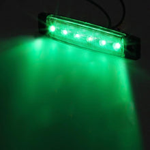 Load image into Gallery viewer, Car External Lights LED 12V/24V 6 SMD LED Auto Car Bus Truck Lorry Side Marker Indicator Light Low Trailer Rear Warning Lamp