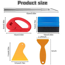 Load image into Gallery viewer, Car Film Wrap Tools Kit Squeegee Set Vinyl Scraper Cutter for Vehicle Window Tint Wrapping Tools Vinyl Spatula Car Accessories
