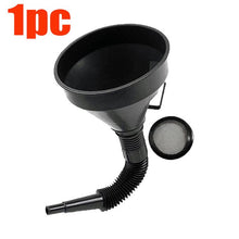Load image into Gallery viewer, Car Foldable Refueling Funnel Gasoline Refueling Splash-proof Plastic Funnel Car and Motorcycle Refueling Tool Auto Accessories