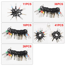 Load image into Gallery viewer, Car Terminal Removal Tool Electrical Wiring Crimp Connector Pin Extractor Kit Keys Wire Plug Repair Tool Car Disassembly Tools