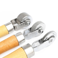 Load image into Gallery viewer, Car Tire Repair Kit Roller Auto Patch Roller Motorcycle Wheel Repair With Wooden Handle Tire Repairing Tool For Cars Accessories