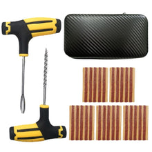 Load image into Gallery viewer, Car Tire Repair Kit Tubeless Tyre Puncture Repair Kit Studding Tool Set Bike Tire Replacement Tool Motorcycle Tire Repair Tool