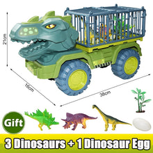 Load image into Gallery viewer, Car Toy Dinosaurs Transport Car Dinosaur Carrier Truck Toy Indominus Rex Jurassic World Dinosaurs Toys Christmas Gifts for Kids