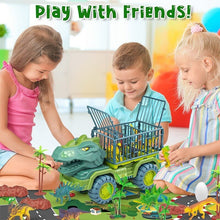 Load image into Gallery viewer, Car Toy Dinosaurs Transport Car Dinosaur Carrier Truck Toy Indominus Rex Jurassic World Dinosaurs Toys Christmas Gifts for Kids