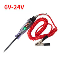 Load image into Gallery viewer, Car Truck Voltage Circuit Tester Digital Display Long Probe Pen Light Bulb Automobile Diagnostic Tools Auto Repair