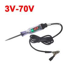 Load image into Gallery viewer, Car Truck Voltage Circuit Tester Digital Display Long Probe Pen Light Bulb Automobile Diagnostic Tools Auto Repair