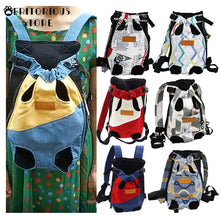 Load image into Gallery viewer, Carrier for Dog Pet Backpack Mesh Outdoor Travel Products Breathable Shoulder Handle Bags for Small Kitten Dog Cats Dropshipping