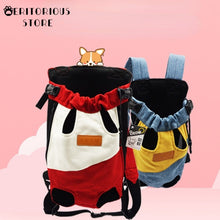 Load image into Gallery viewer, Carrier for Dog Pet Backpack Mesh Outdoor Travel Products Breathable Shoulder Handle Bags for Small Kitten Dog Cats Dropshipping