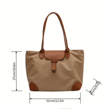 Load image into Gallery viewer, Casual Women Tote Bag Classic Large Capacity Shoulder Bag Nylon 2023 Fashion Lightweight Travel Handbag