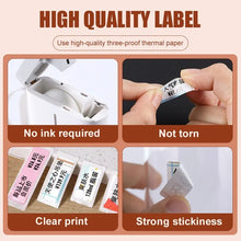 Load image into Gallery viewer, Chieftain Label Paper Thermal Insensitive Printed Paper Adaptable to Chieftain D11 D101 One-piece Installation